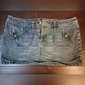Women's size 11 Arizona Jean Co mini demin skirt